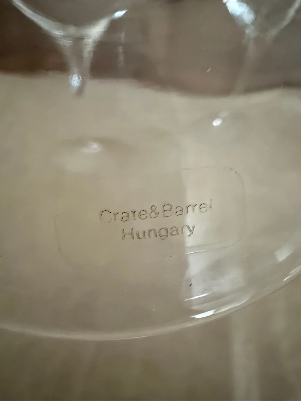 Crate&Barrel beautiful martini